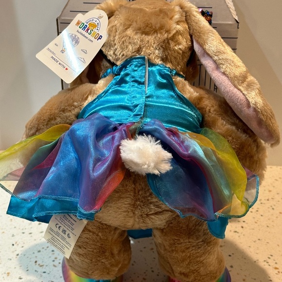 Build-A-Bear Rainbow Sequin Dress, Shoes & Headband‎ Outfit & Bunny NOT Included - Picture 7 of 13
